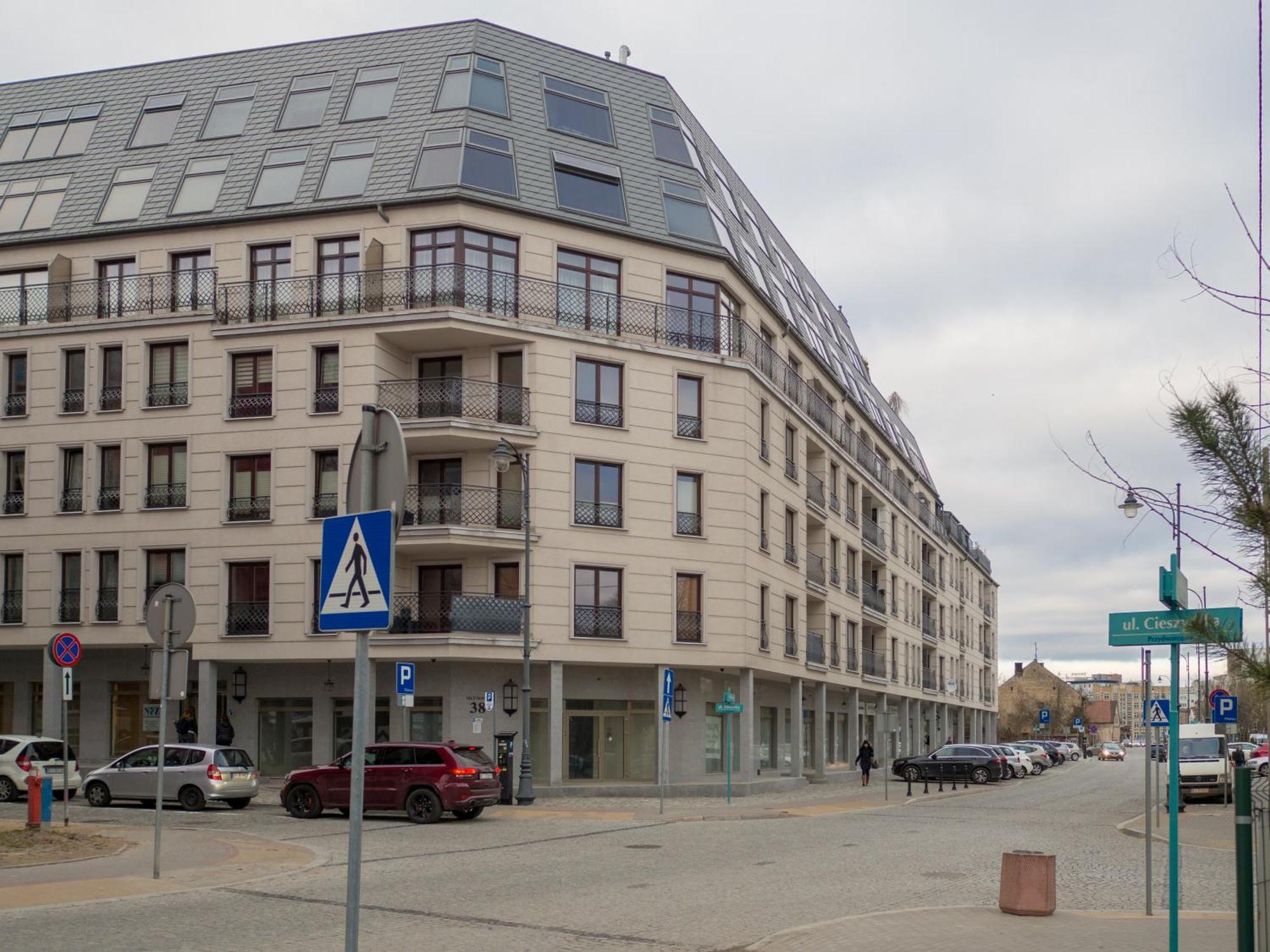 Apartament Great Kolo Opery I Miejscem Postojowym W Garazu Białystok Exteriör bild
